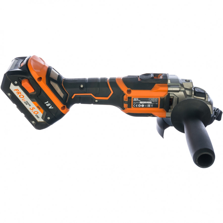 Бесщеточная угловая шлифмашина AEG BEWS 18-125BL-502C 4935464417 - цена ...
